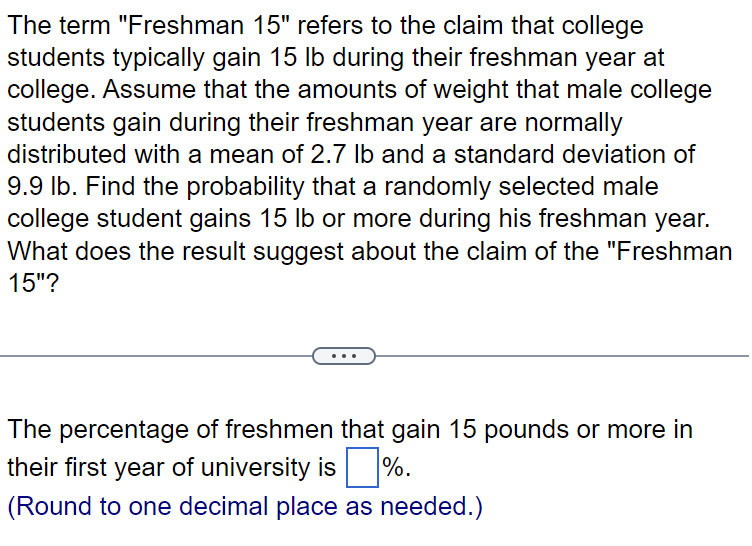 solved-the-term-freshman-15-refers-to-the-claim-that-chegg