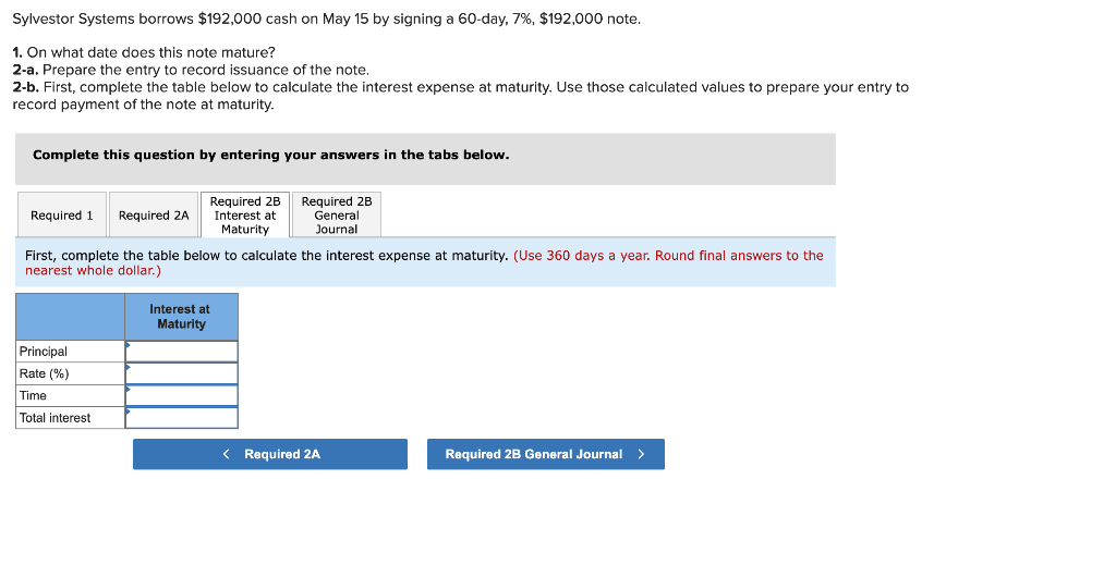 Solved Exercise 9-4 (Algo) Accounting for note payable LO P1 | Chegg.com