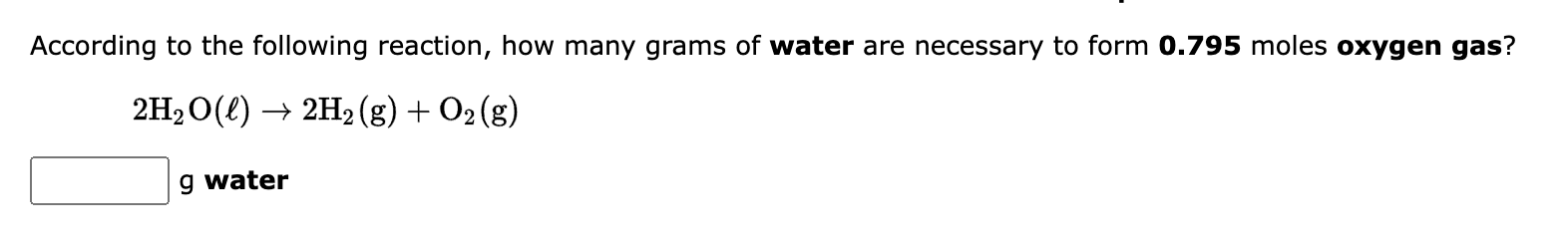 [solved]: According To The Following Reaction, How Many Gram