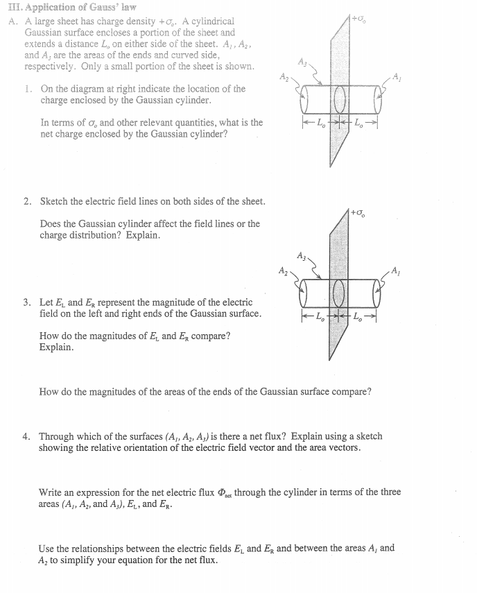 Solved 5. Gauss' law (0 = 9 enclosed / €) relates the net | Chegg.com