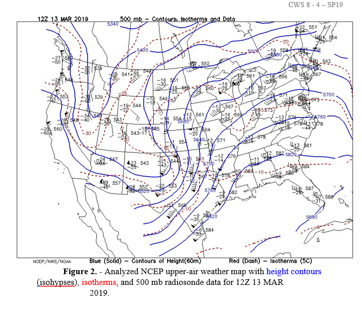 Solved Examine the cold front plunging through the state of | Chegg.com