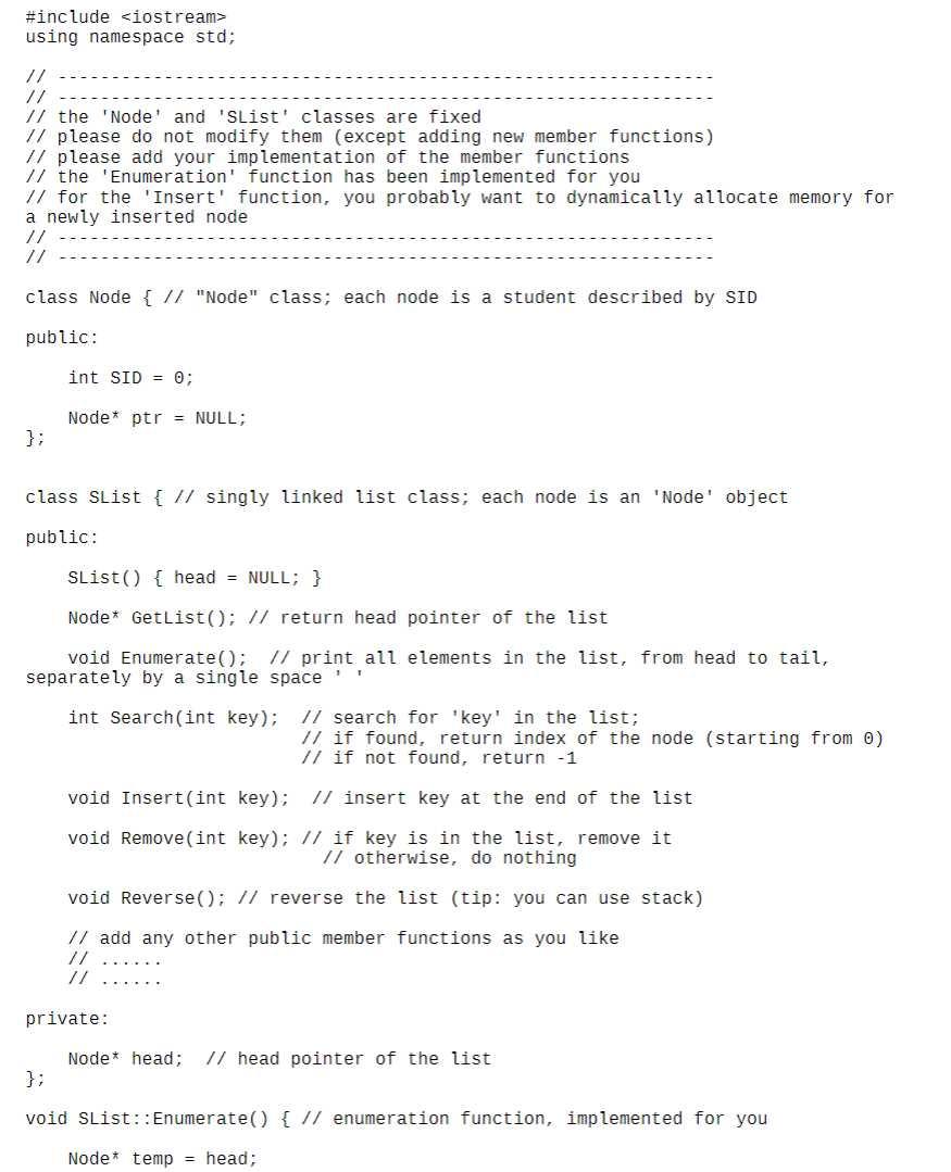 Solved This is Data Structures (Computer Science, it will be | Chegg.com