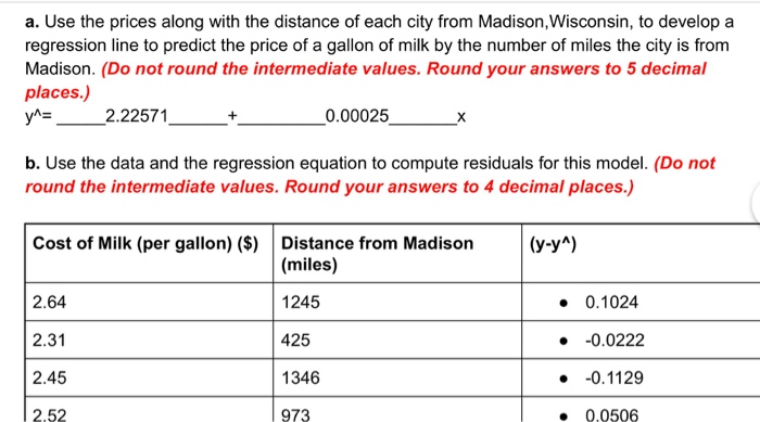 Solved Question 4 Wisconsin is an important milk producing Chegg