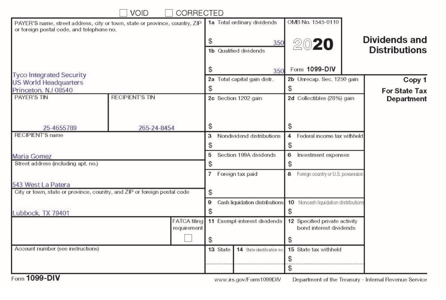 Requirements: Complete The Tax Formula For 