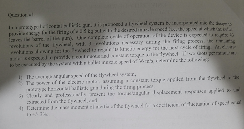 Solved Question \#1. In a prototype horizontal ballistic | Chegg.com