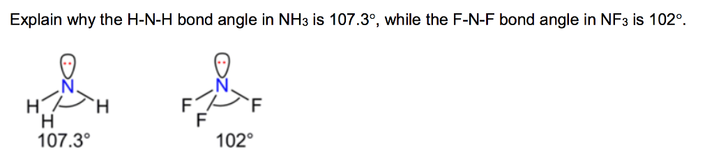 Nf3 Molecular Geometry Bond Angles