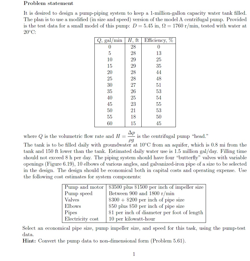 Problem statement It is desired to design a | Chegg.com