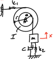 Solved Damping ratio ζ = 1, Natural frequency Wn = ? , | Chegg.com