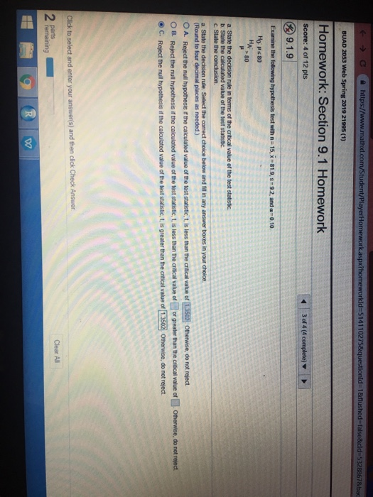 Solved I Not Sure What Mistake In It And Solve A B C Chegg