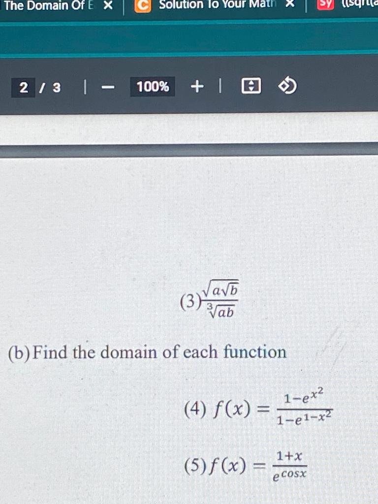 solved-the-domain-of-e-x-solution-to-your-math-squa-2-13-chegg