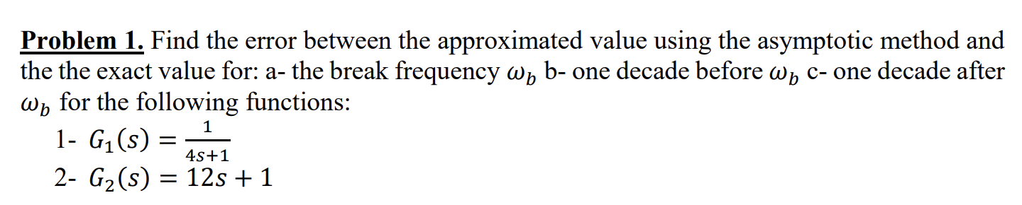Error Approximation Two Variables Solved Problem 1. Find the error between the approximated | Chegg.com