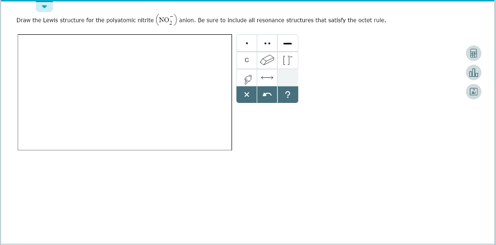 Solved Draw the Lewls structure for the polyatomic nitrite