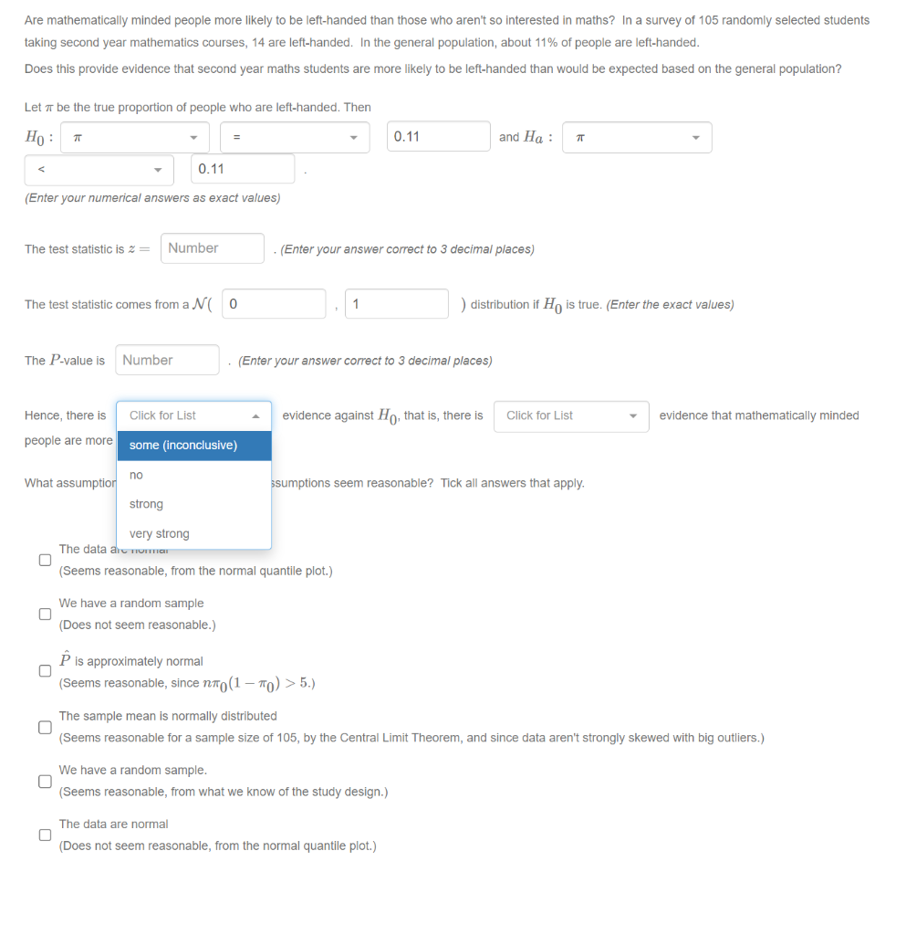 Solved Are mathematically minded people more likely to be