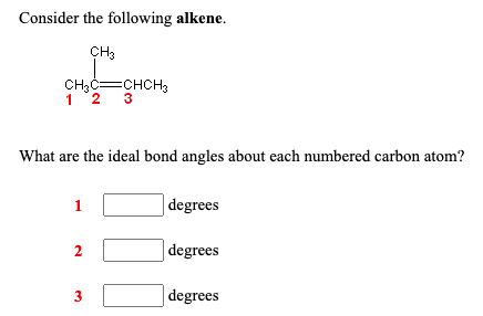 Solved Consider The Following Alkene. CH3 CH3C=CHCH3 12 3 | Chegg.com