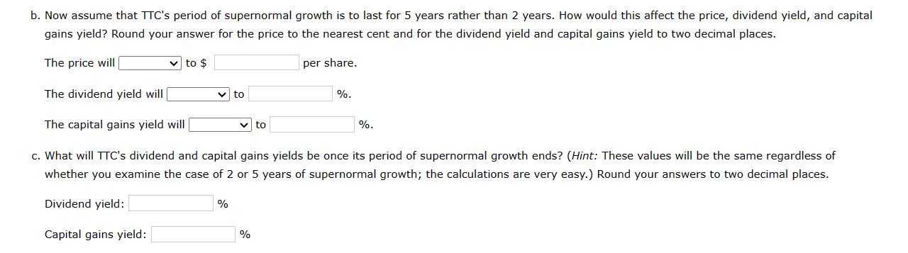 Solved For B Drop Options For All Of Them Are (INCREASE | Chegg.com