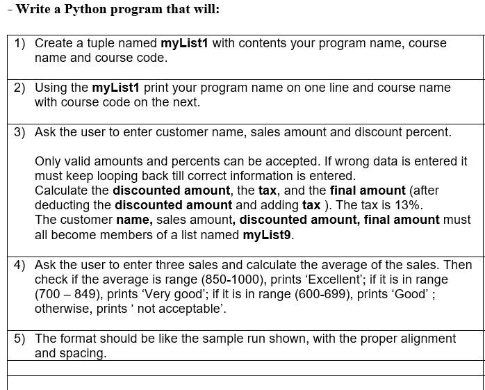 Solved Please help me with this assignment using Python | Chegg.com