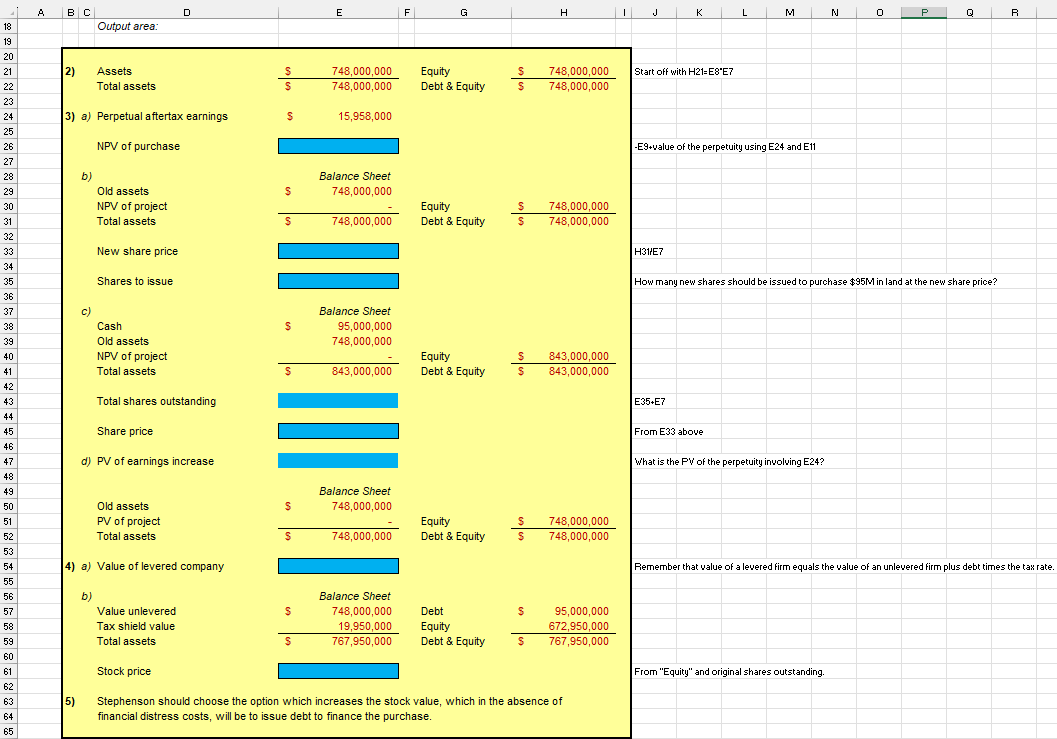 STEPHENSON REAL ESTATE RECAPITALIZATION Stephenson