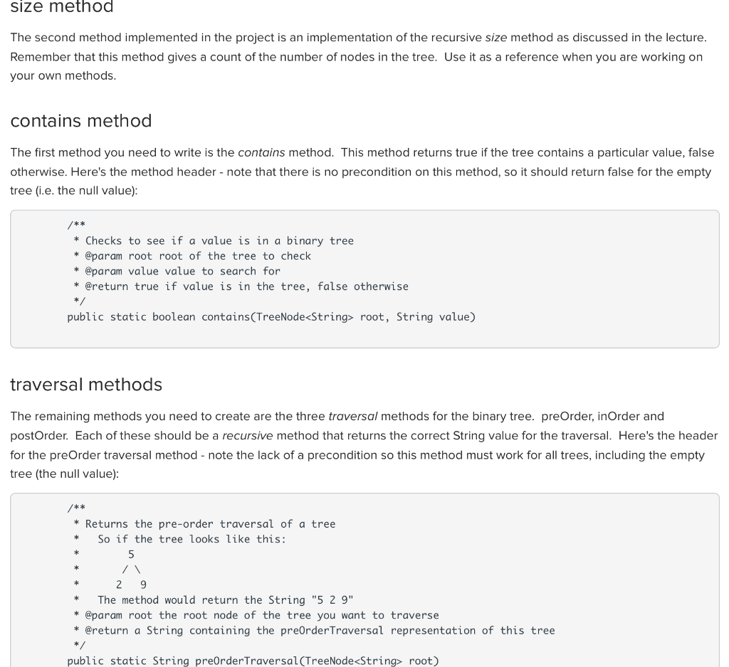 IMPLEMENT THE CODE BELOW ACCORDING TO THE | Chegg.com