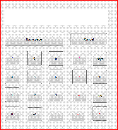 Solved Please write a Calculator program in Java using the | Chegg.com image.