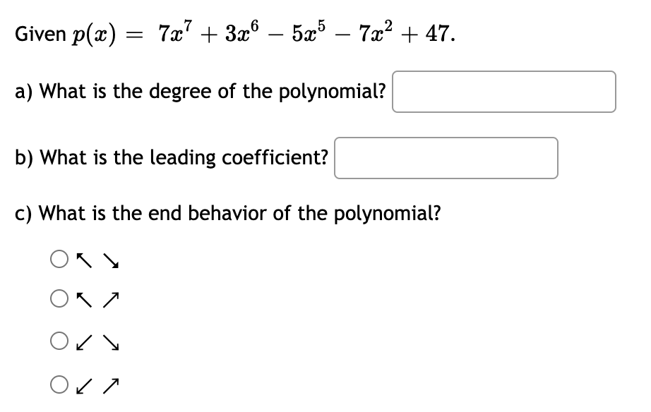 3x   7   5 x = - 6