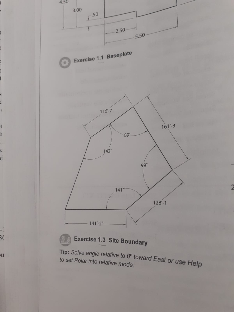 Solved I need help regarding these problems for Autocad | Chegg.com