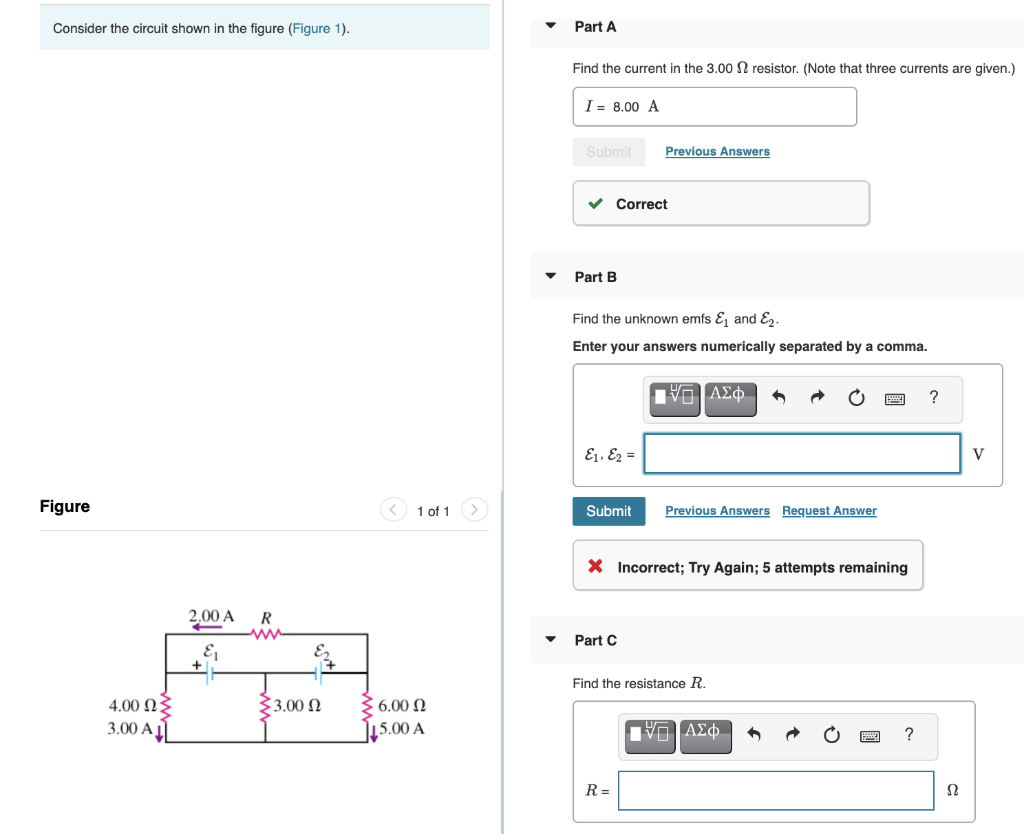 Solved Consider the circuit shown in the figure (Figure 1). | Chegg.com