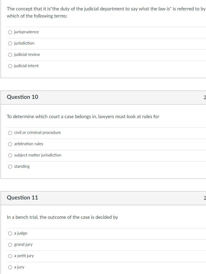 Jurisprudence of Jurisdiction