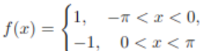 Solved Determine the coefficients of the Fourier Series for | Chegg.com