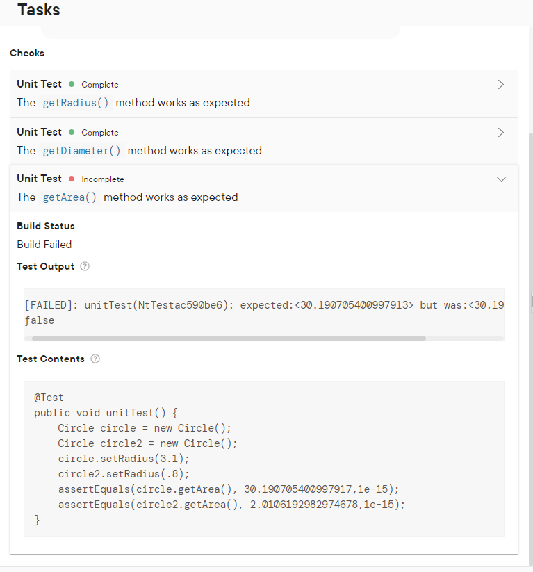 Solved Instructions Modify a class named Circle with fields | Chegg.com
