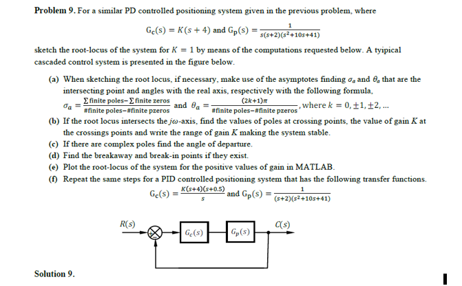 Solved his is system dynamics and control course, please | Chegg.com