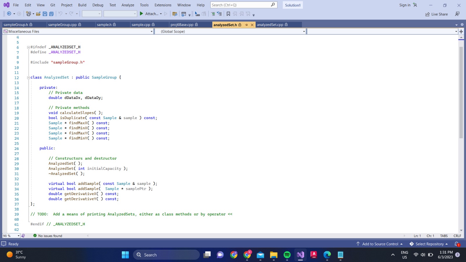Solved Hi! Can you please help me write proj6Base.cpp such | Chegg.com