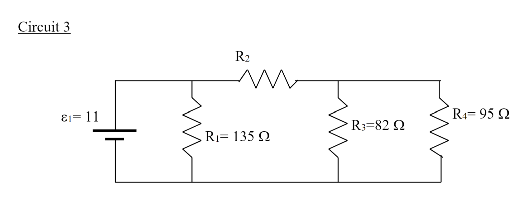 Solved Find Power, Current, Voltage, For Each Resistance | Chegg.com