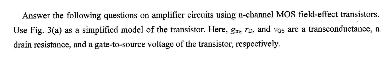Solved Answer the following questions on amplifier circuits | Chegg.com