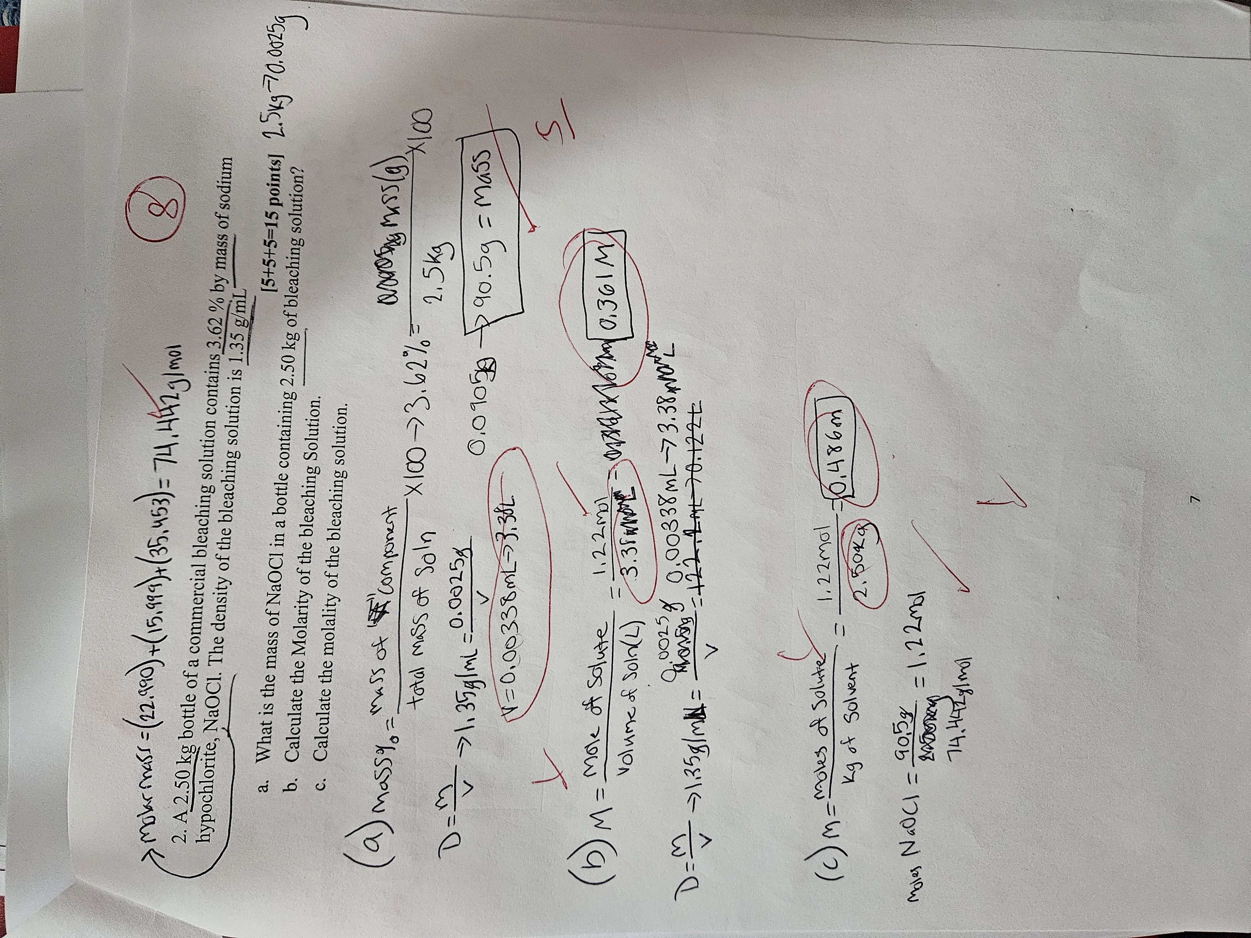 Solved please answer a,b,and c of question 2 | Chegg.com