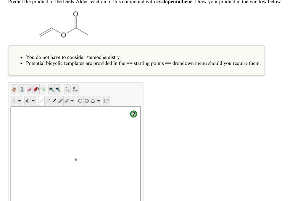 Solved Predict The Product Of The Diels Alder Reaction Of 7774