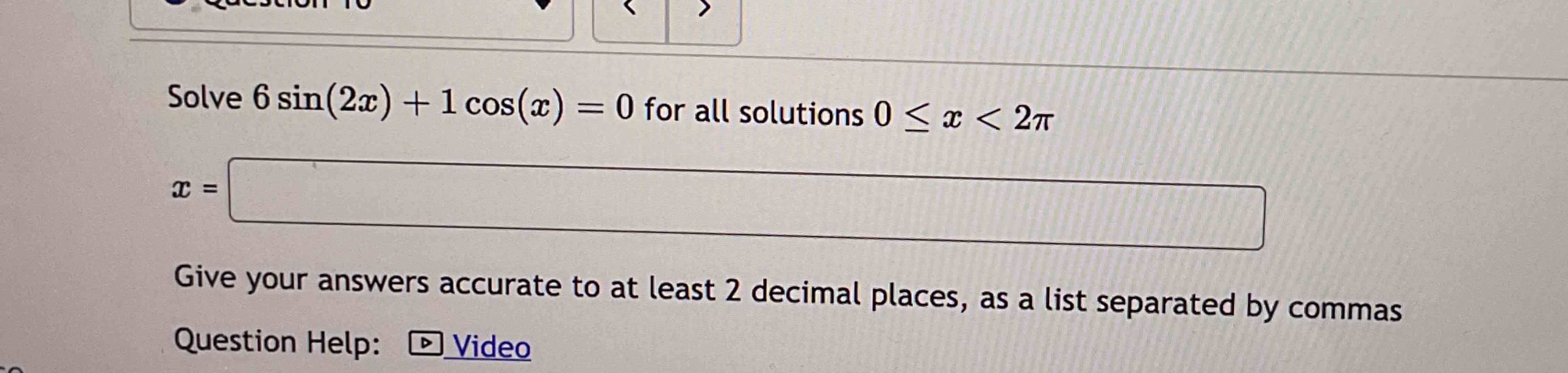 solved-solve-6sin-2x-1cos-x-0-for-all-solutions-chegg