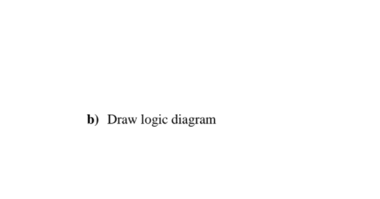 Solved Construct T flip flop using D flip flop. a) Write | Chegg.com