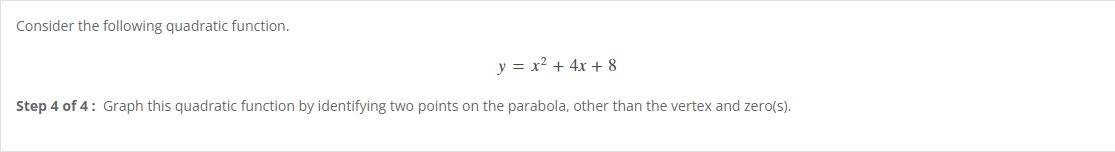 what is the domain of this quadratic function y x2 4