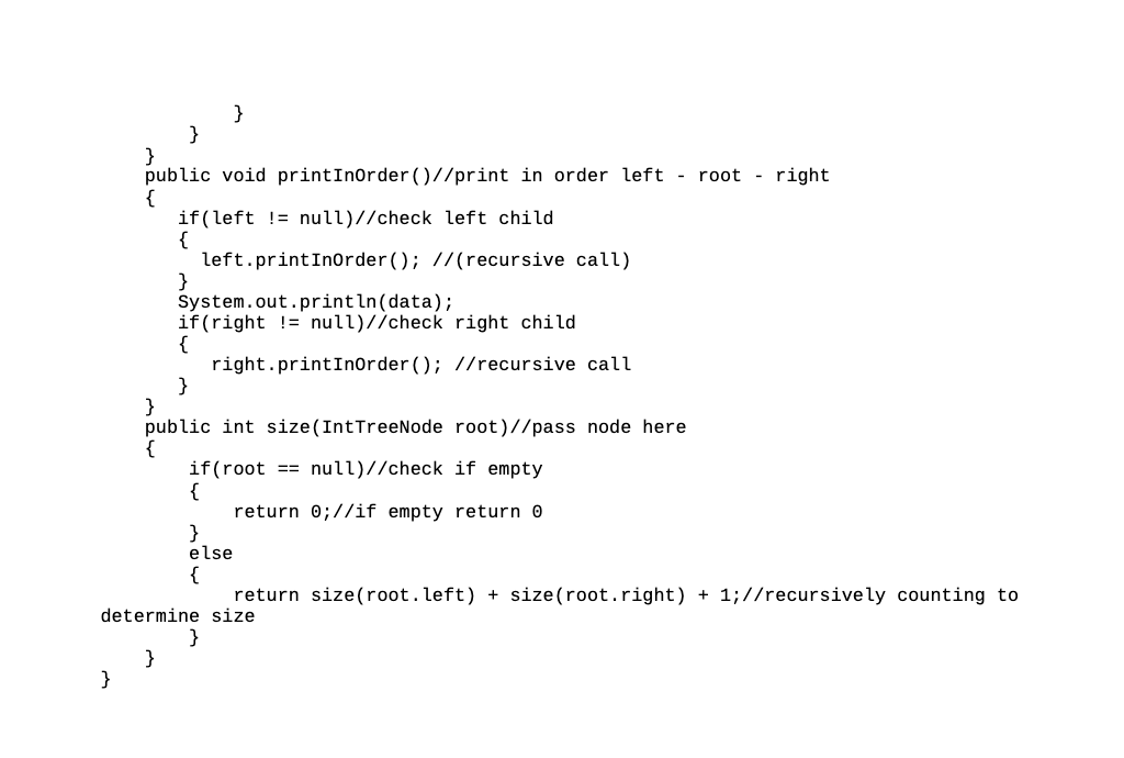 Solved Create and add the following methods as part of the | Chegg.com