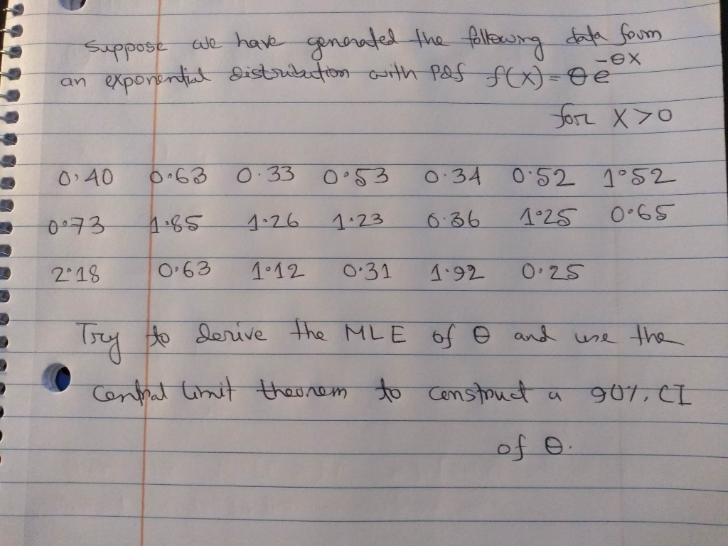 Solved from Suppose we have generated the following | Chegg.com