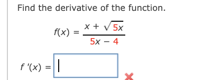 Solved Use the four-step process to find the slope of the | Chegg.com