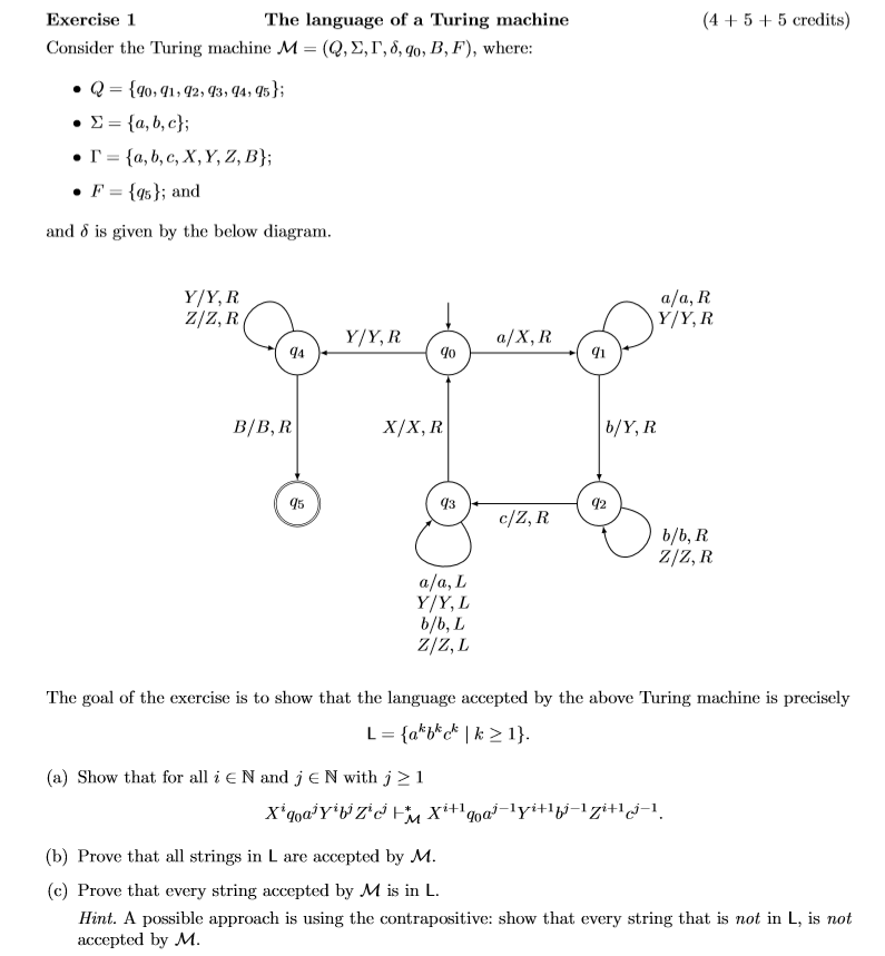 4 5 5 Credits Exercise 1 The Language Of A T Chegg Com