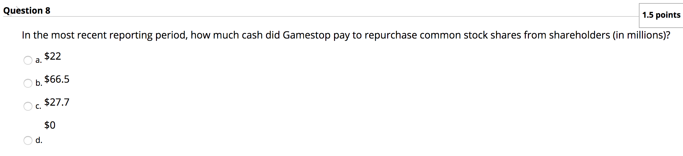 GAMESTOP CORP CONSOLIDATED BALANCE SHEETS (in | Chegg.com