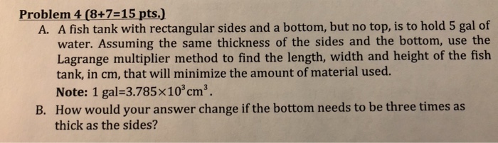 Fish Tank Math Problem | Ratios and Proportions in Fish Tanks – KWTUFN