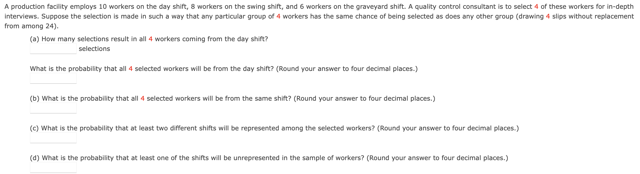 Solved A production facility employs 10 workers on the day