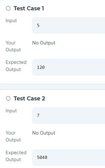 Solved 6. Factorials by CodeChum Admin For those of you who | Chegg.com