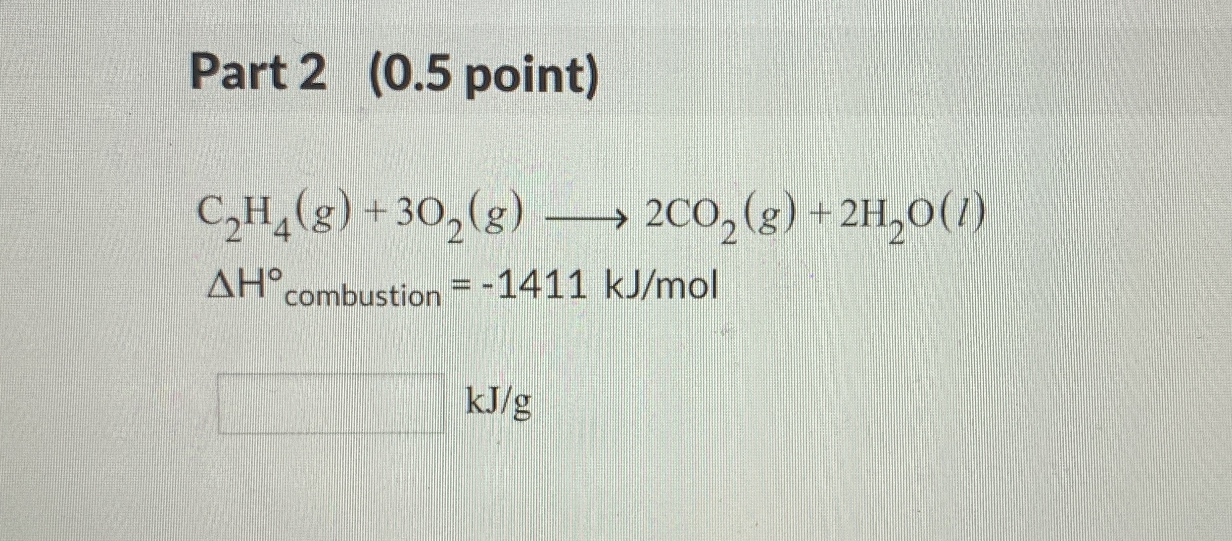 Solved Questlon (1 point) e See page 314 Calculate fuel | Chegg.com