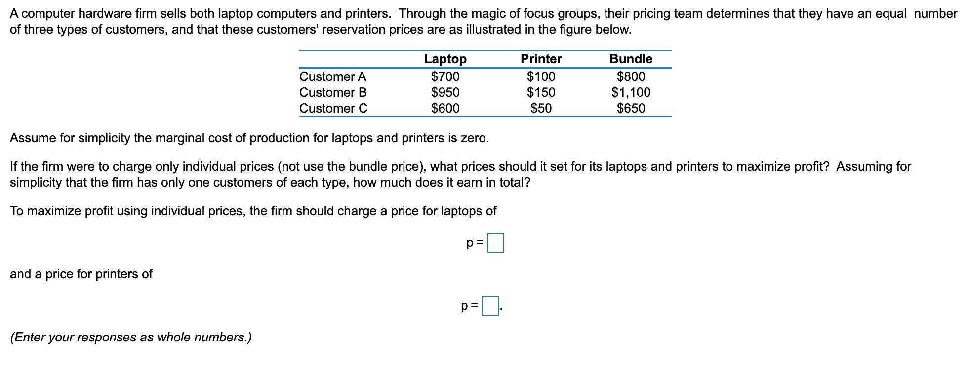 Solved A computer hardware firm sells both laptop computers