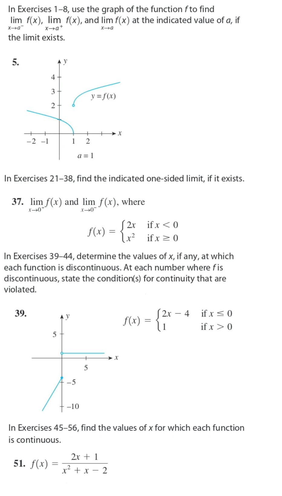 Solved In Exercises 1-8, use the graph of the function fto | Chegg.com