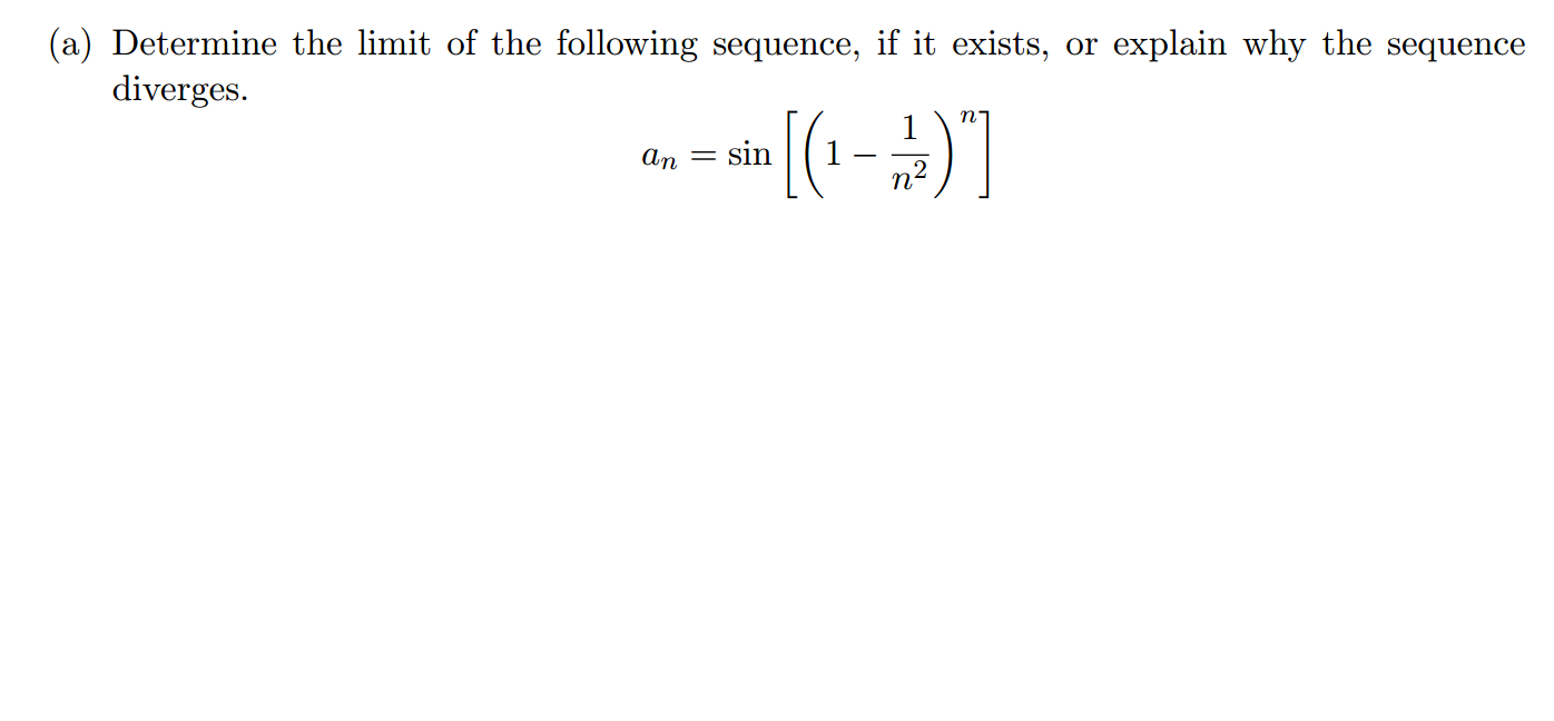 Solved (b) Using The Comparison Test, Determine Whether The | Chegg.com